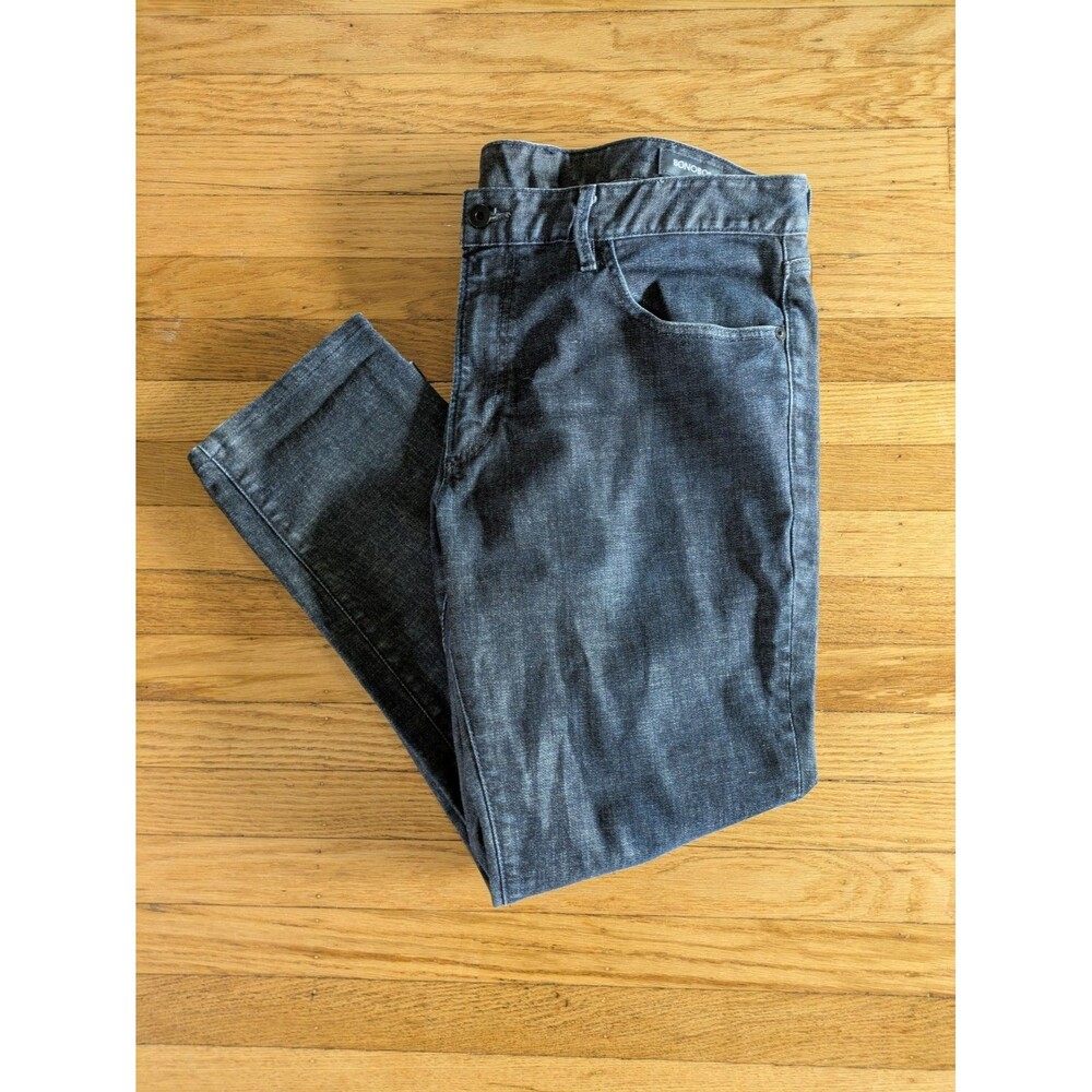 Bonobos The Blue Jean Mens 38x30 Dark Indigo Slim Straight Denim RN128054